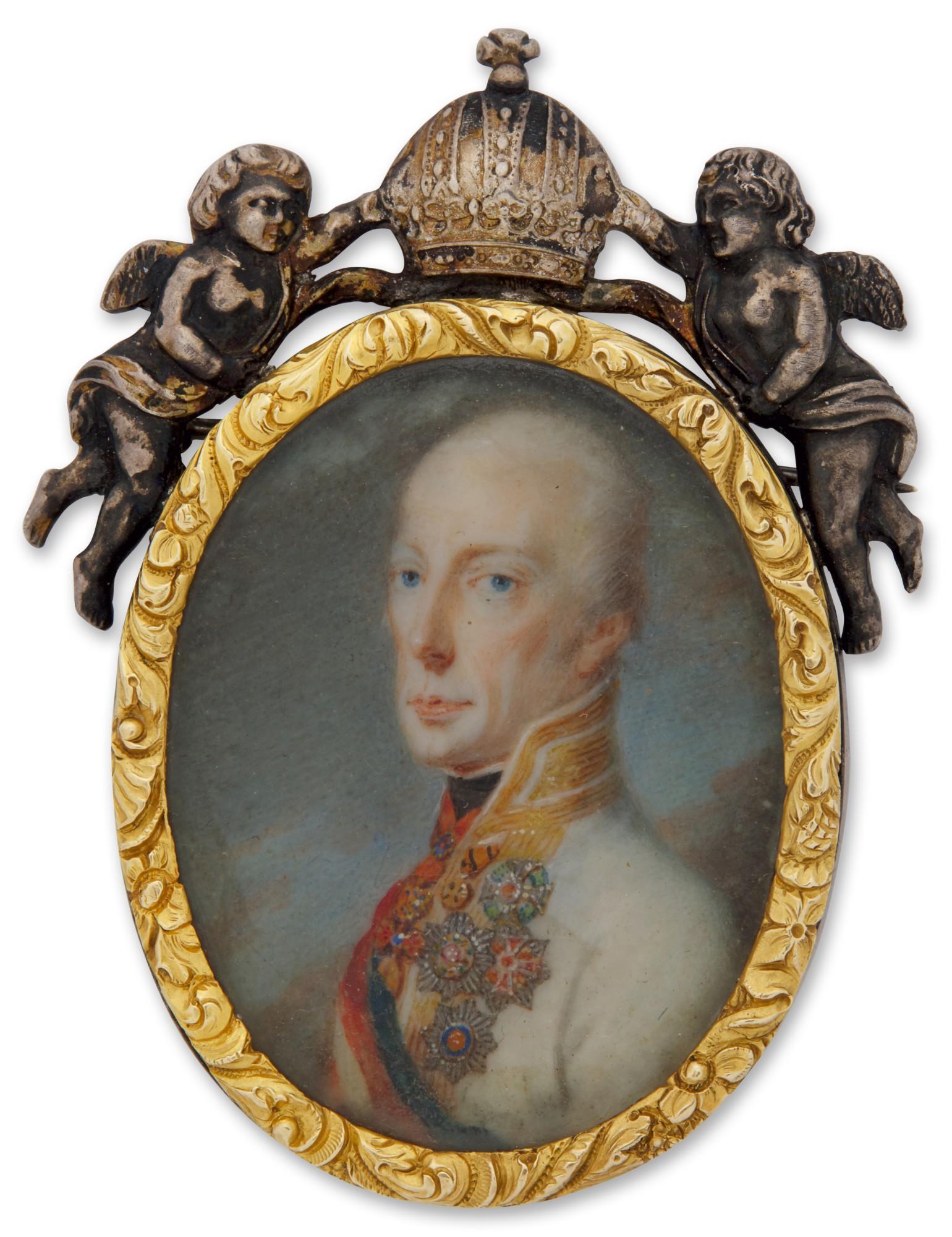 Josef Kreutzinger - Portrait Of Emperor Francis I Of Austria (1768-1835), Circa 1820