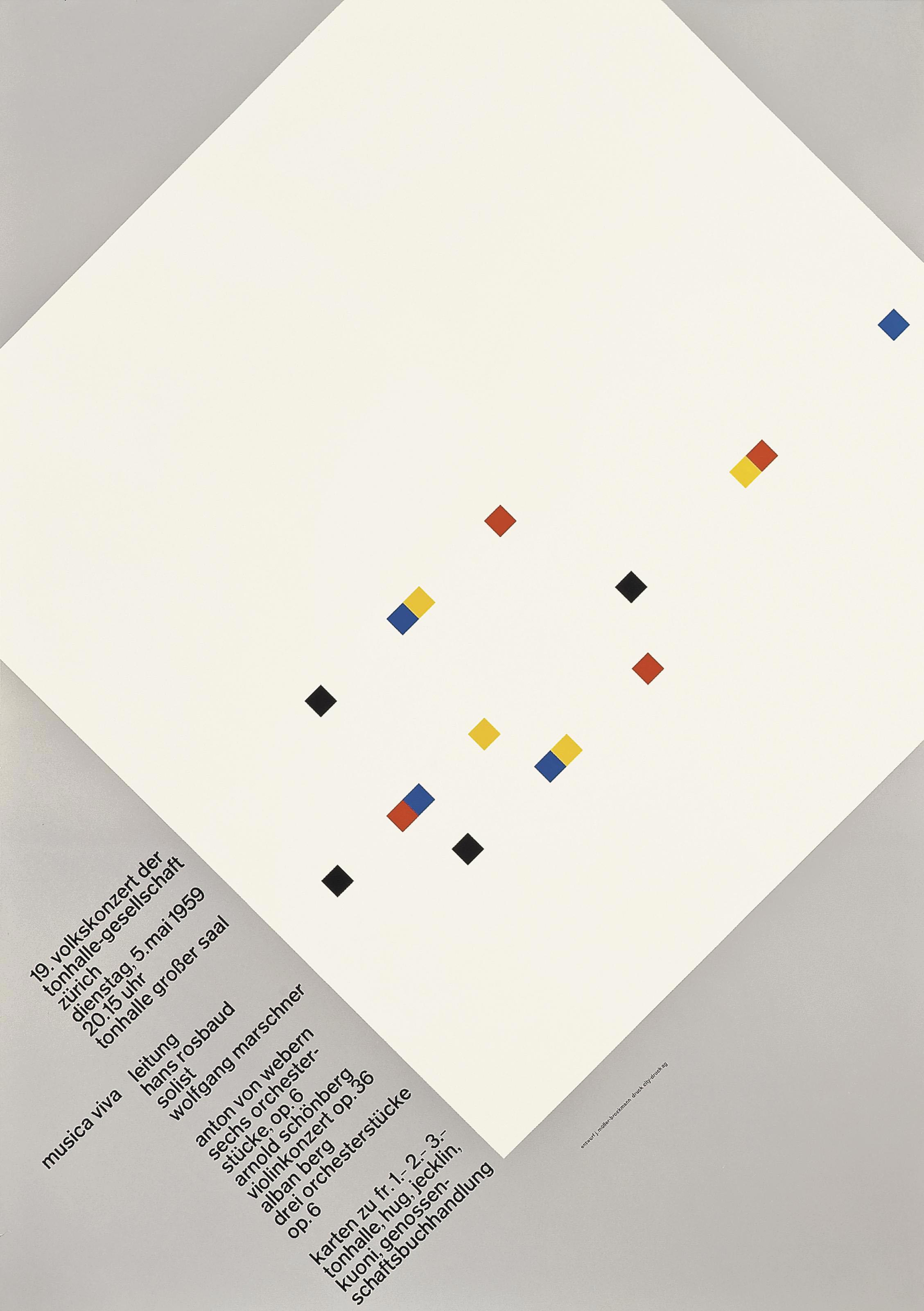 Josef Müller-Brockmann - Musica Viva