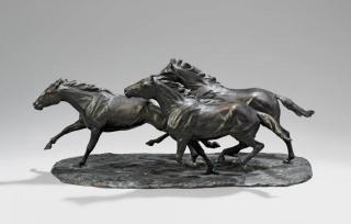 Josef Pallenberg - Pferde im Galopp