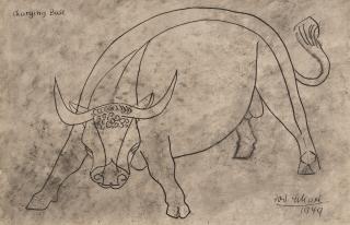 Josef Scharl - „Charging Bull“