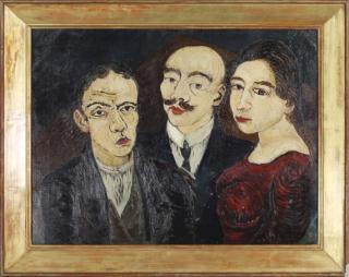 Josef Scharl - Frau mit zwei Männern