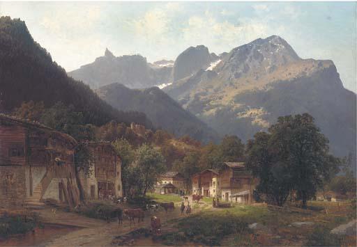 Josef Schoyerer - An Alpine farming town