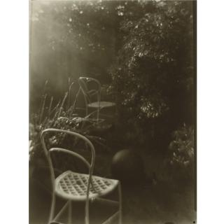 Josef Sudek - Chairs In Garden, From The Memories Cycle