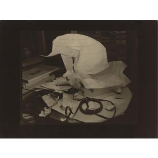 Josef Sudek - Still Life (Paper Over Lamp)