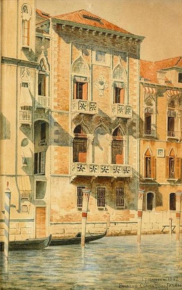 Josef Theodor Hansen - Palazzo Contarini-Fasan, Venedig