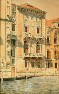 Josef Theodor Hansen - Palazzo Contarini-Fasan, Venedig