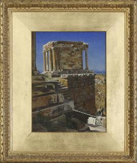 Josef Theodor Hansen - Tempel der Nike, Akropolis