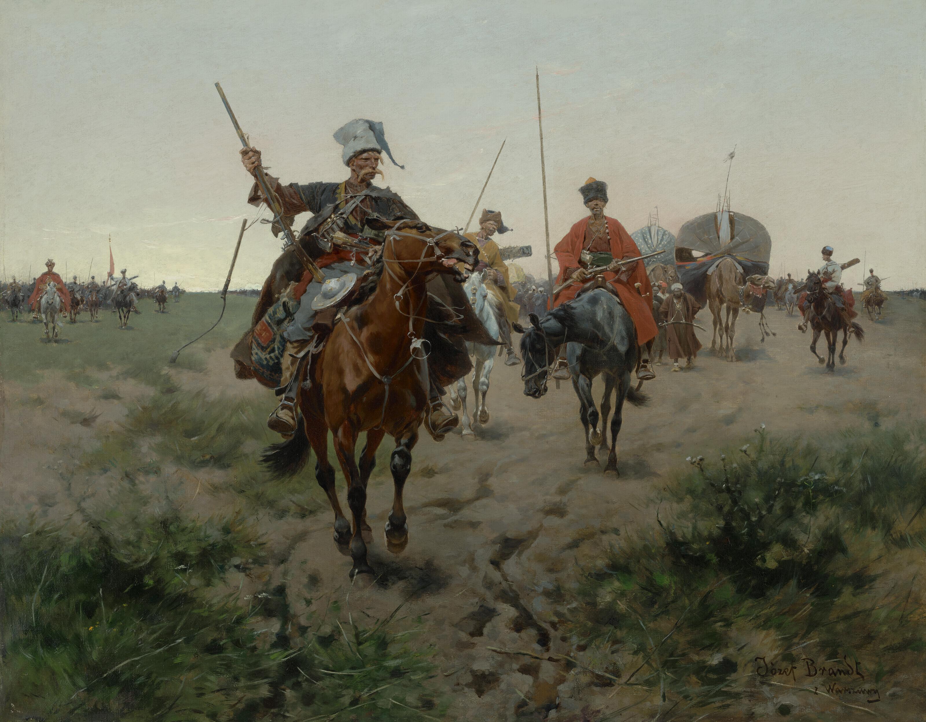 Josef Von Brandt - The Caravan