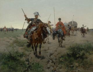Josef Von Brandt - The Caravan
