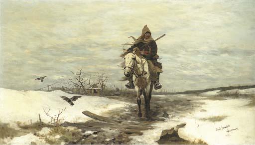 Josef Von Brandt - The lone hunter