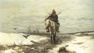 Josef Von Brandt - The lone hunter