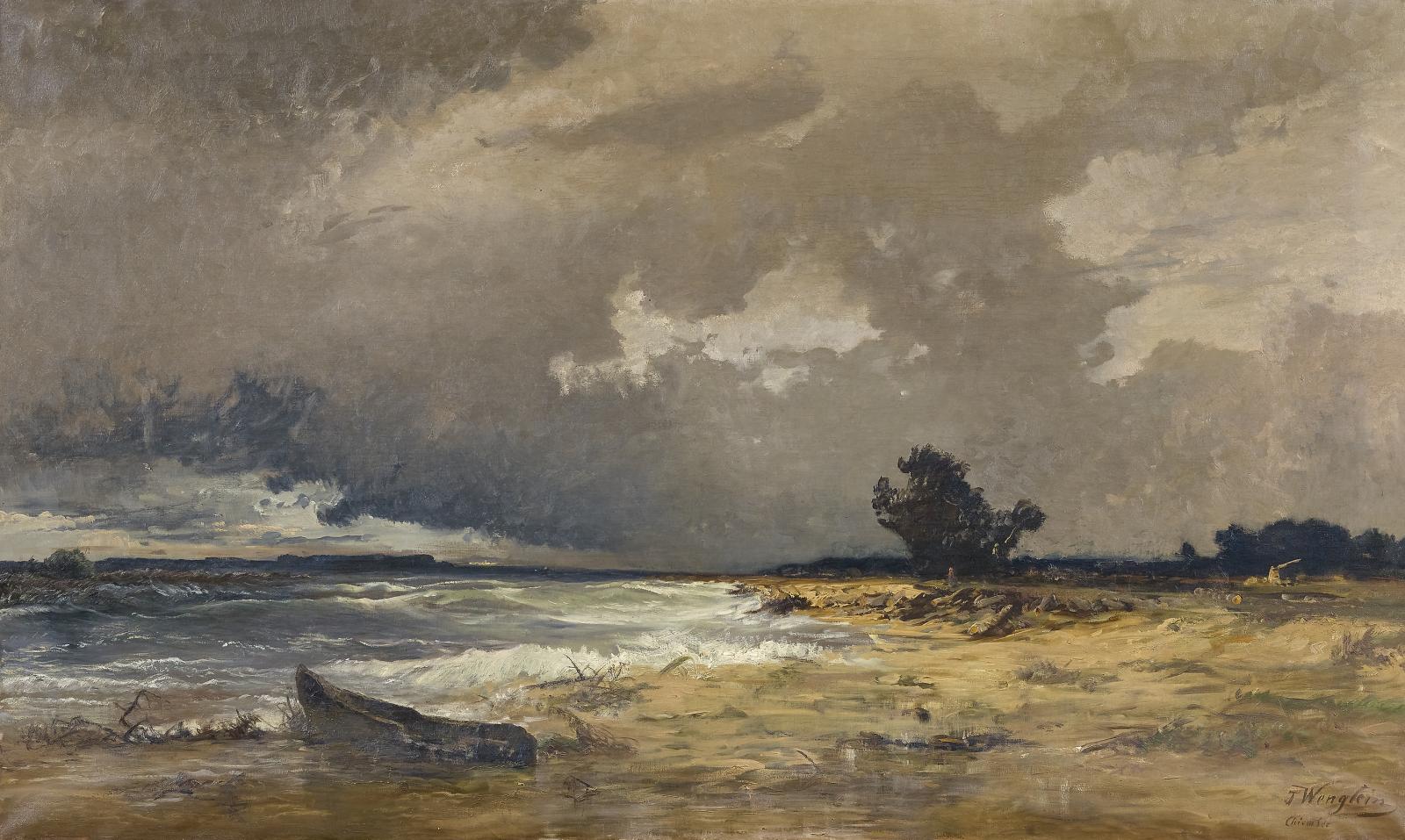 Josef Wenglein - Am Ufer des Chiemsees