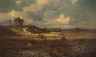 Josef Wenglein - Herbstliche Moorlandschaft.