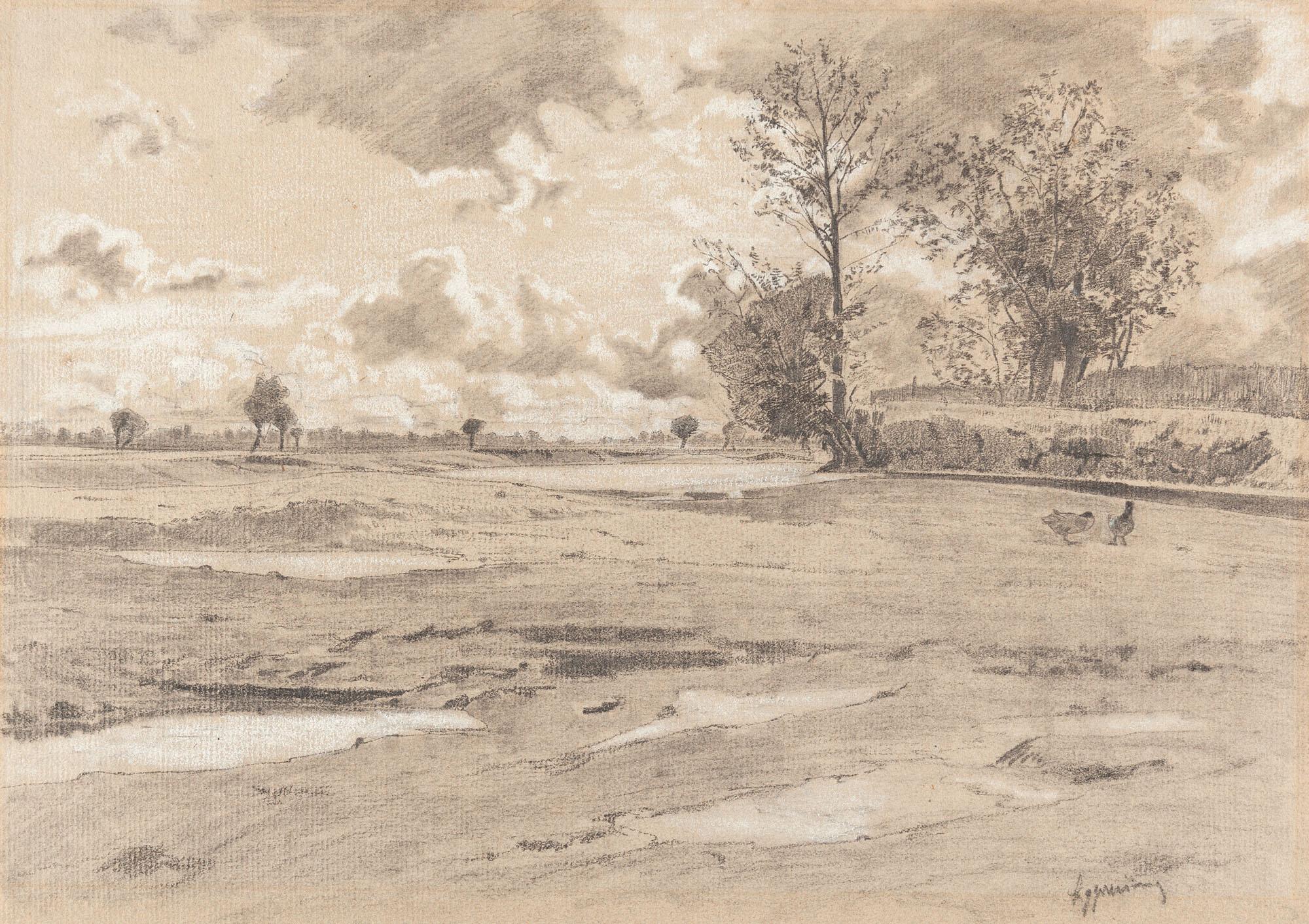 Josef Wenglein - Voralpenlandschaft.