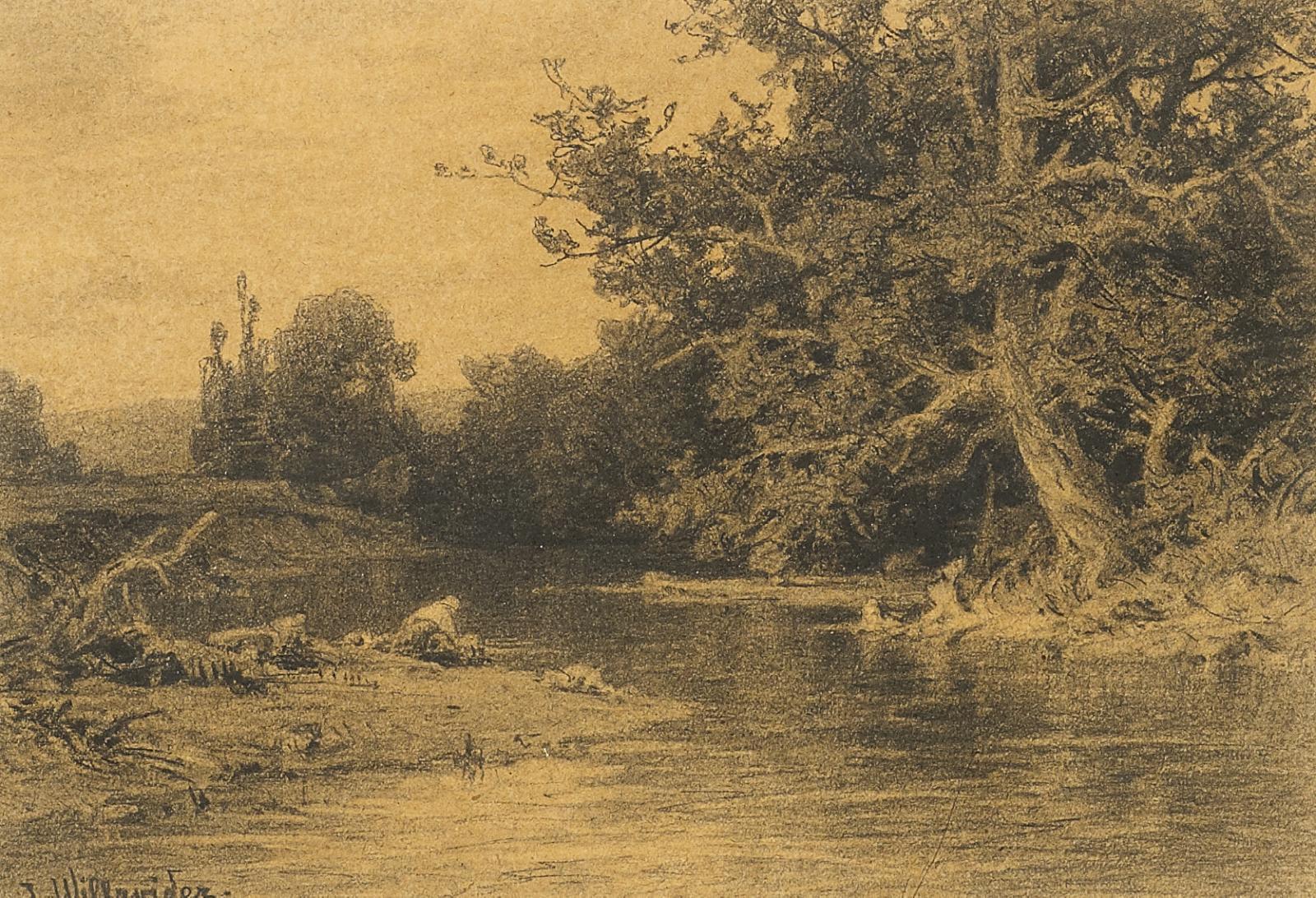 Josef Willroider - Flusslandschaft