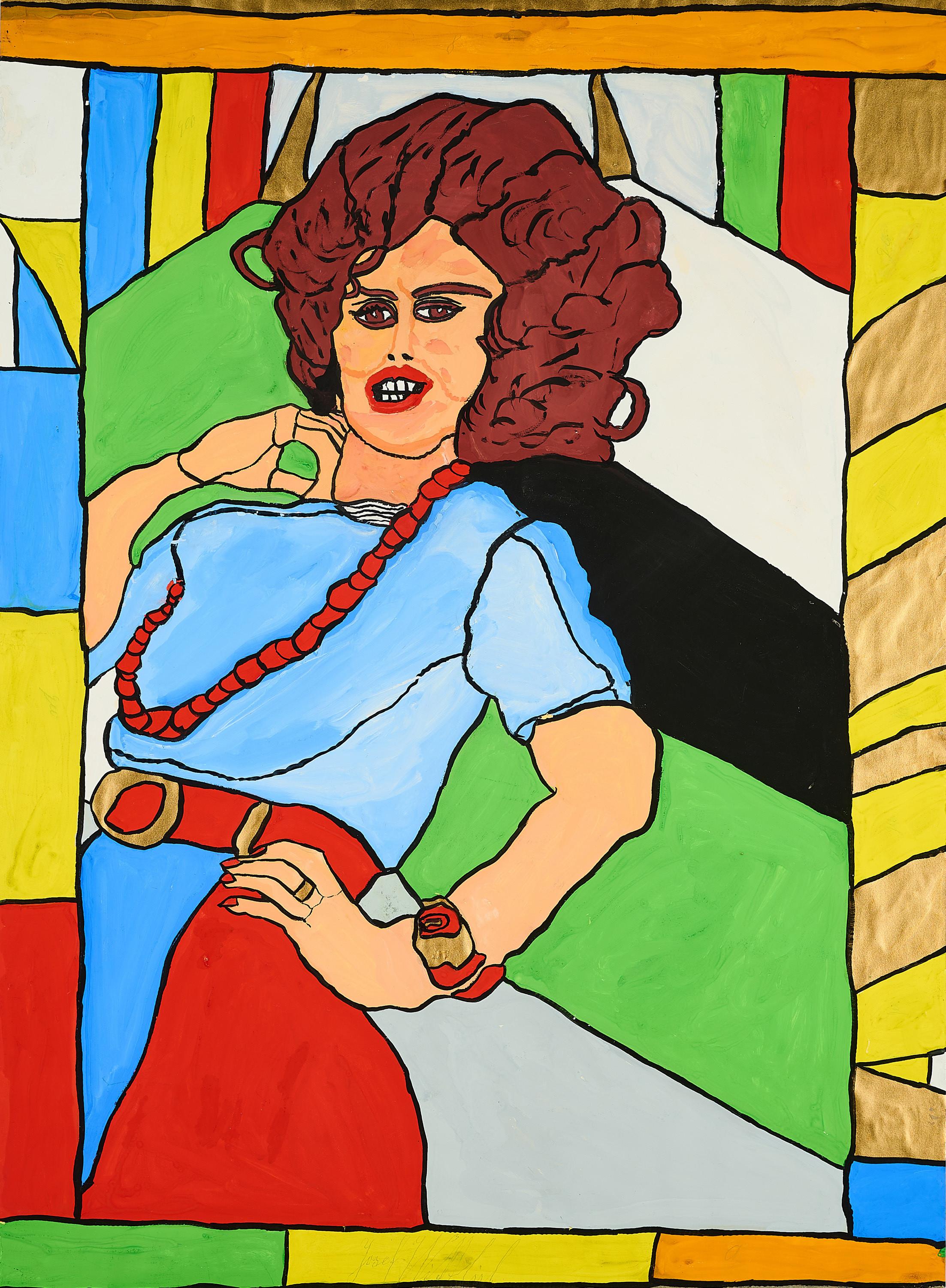 Josef Wittlich - Frauenporträt.