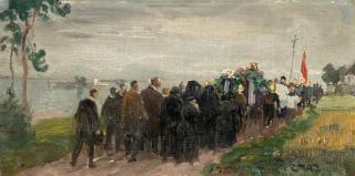 Josef Wopfner - Letztes Geleit in Gstadt