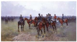 Josep Cusachs I Cusachs - Caballería