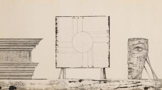 Josep Maria Subirachs - Untitled (Architectural Study)