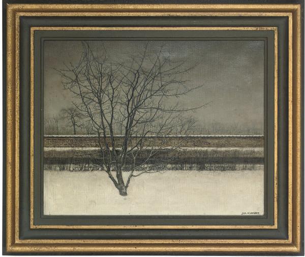 Joseph Albert - Snowy landscape