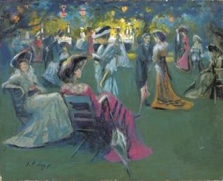 Joseph Alfred Terry - The Garden Party