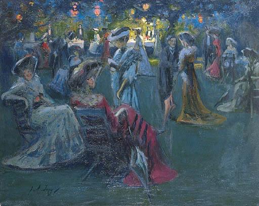 Joseph Alfred Terry - The Garden Party
