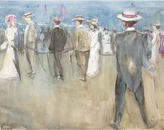 Joseph Alfred Terry - Watching the Boats