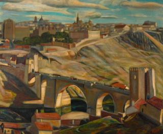 Joseph Amadeus Fleck - El Puente de San Martín (Toledo, Spain)