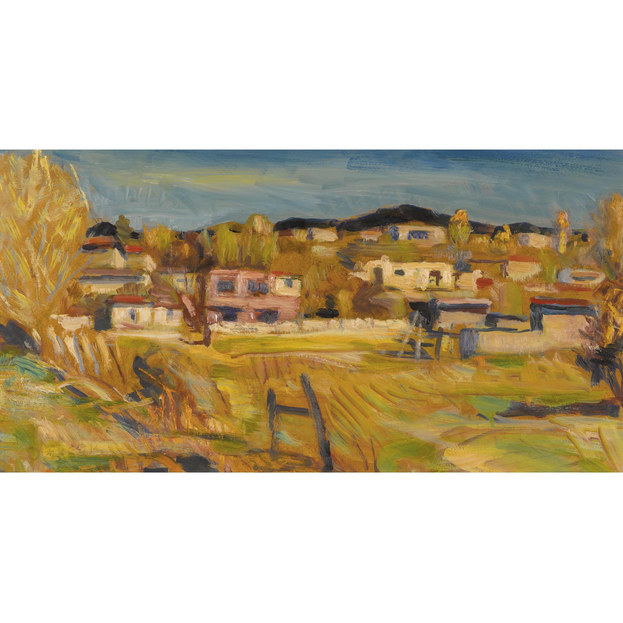 Joseph Amadeus Fleck - Rancho De Taos Valley