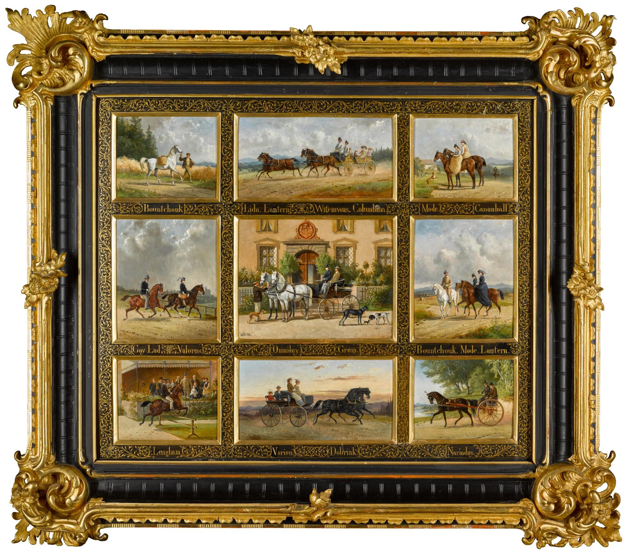 Joseph Andreas Weiss - The Leuchtenberg Horses