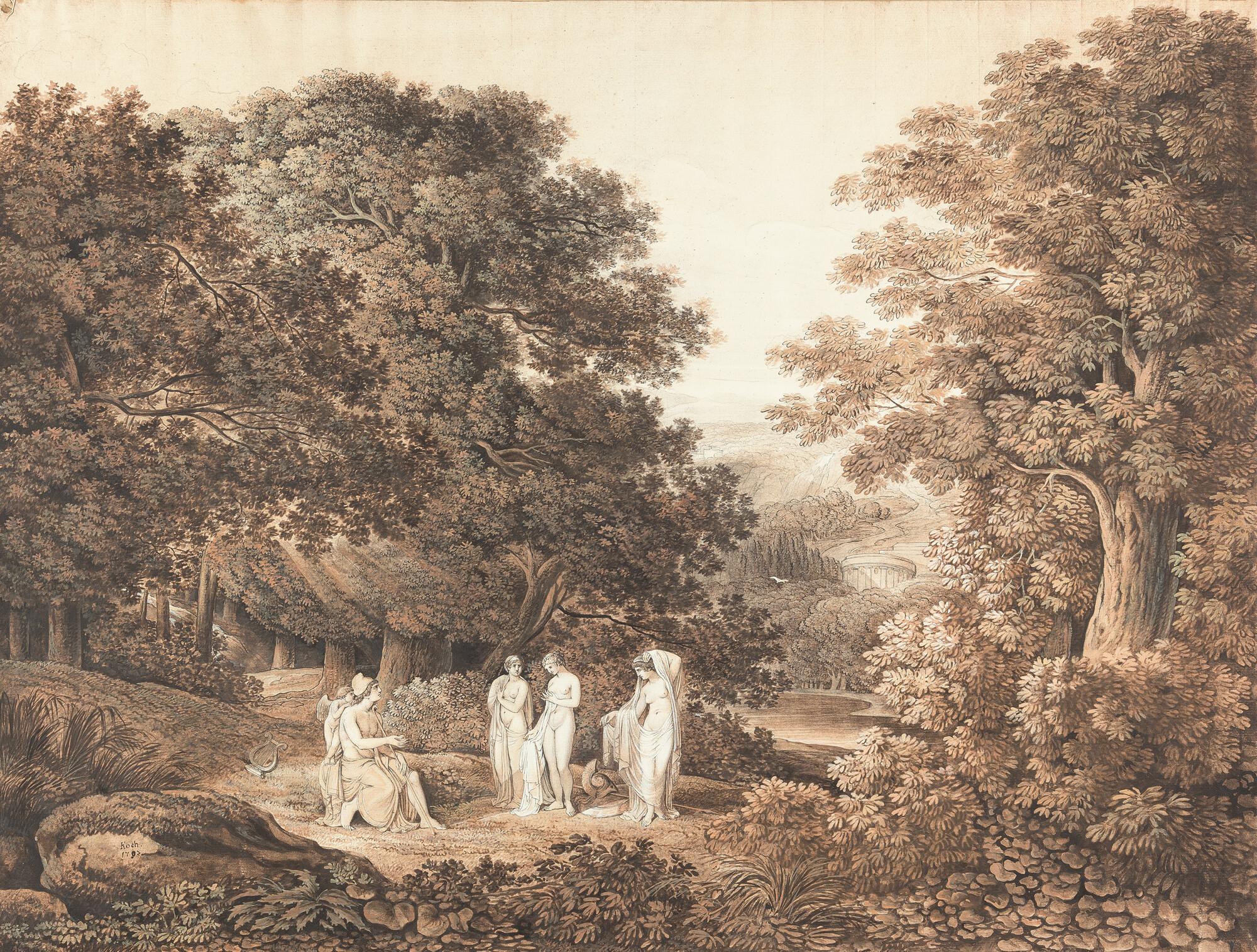 Joseph Anton Koch - Das Urteil des Paris