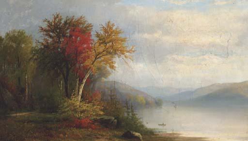 Joseph Antonio Hekking - Autumn Lake