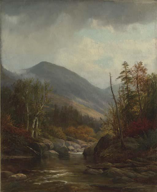Joseph Antonio Hekking - Autumn Landscape With River