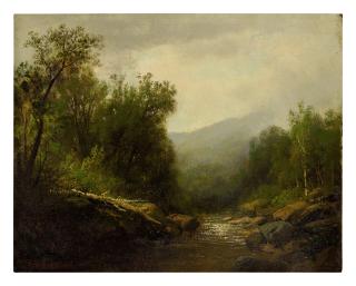 Joseph Antonio Hekking - Landscape With Stream