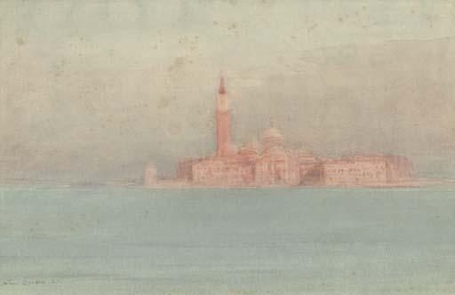 Joseph Arthur Palliser Severn, R.I. - San Giorgio Maggiore, Venice