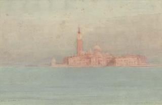 Joseph Arthur Palliser Severn, R.I. - San Giorgio Maggiore, Venice