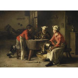 Joseph Bail - French Kitchen Interior