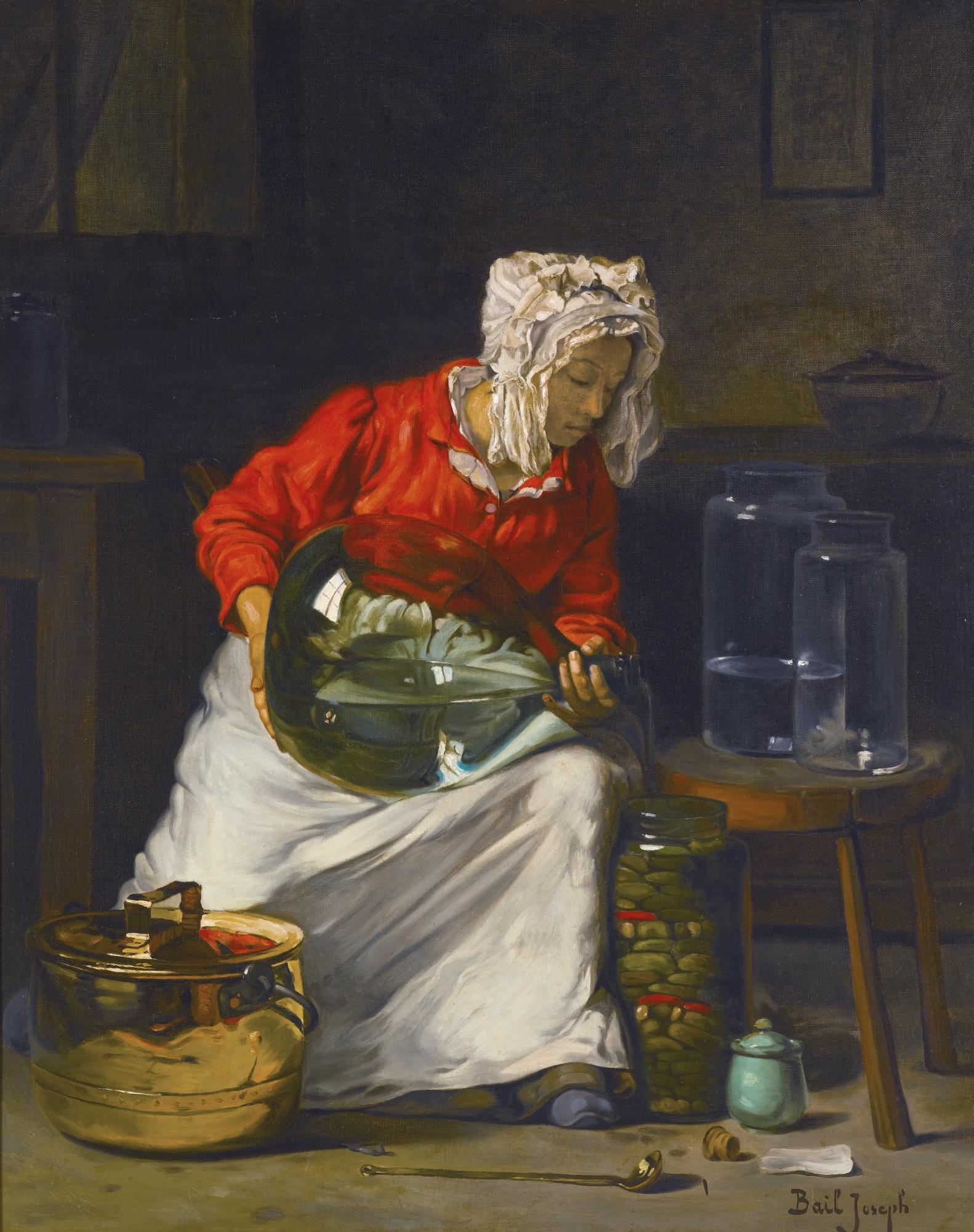 Joseph Bail - French La Ménagère