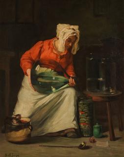 Joseph Bail - La ménagère