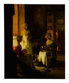 Joseph Bail - Polishing Copper