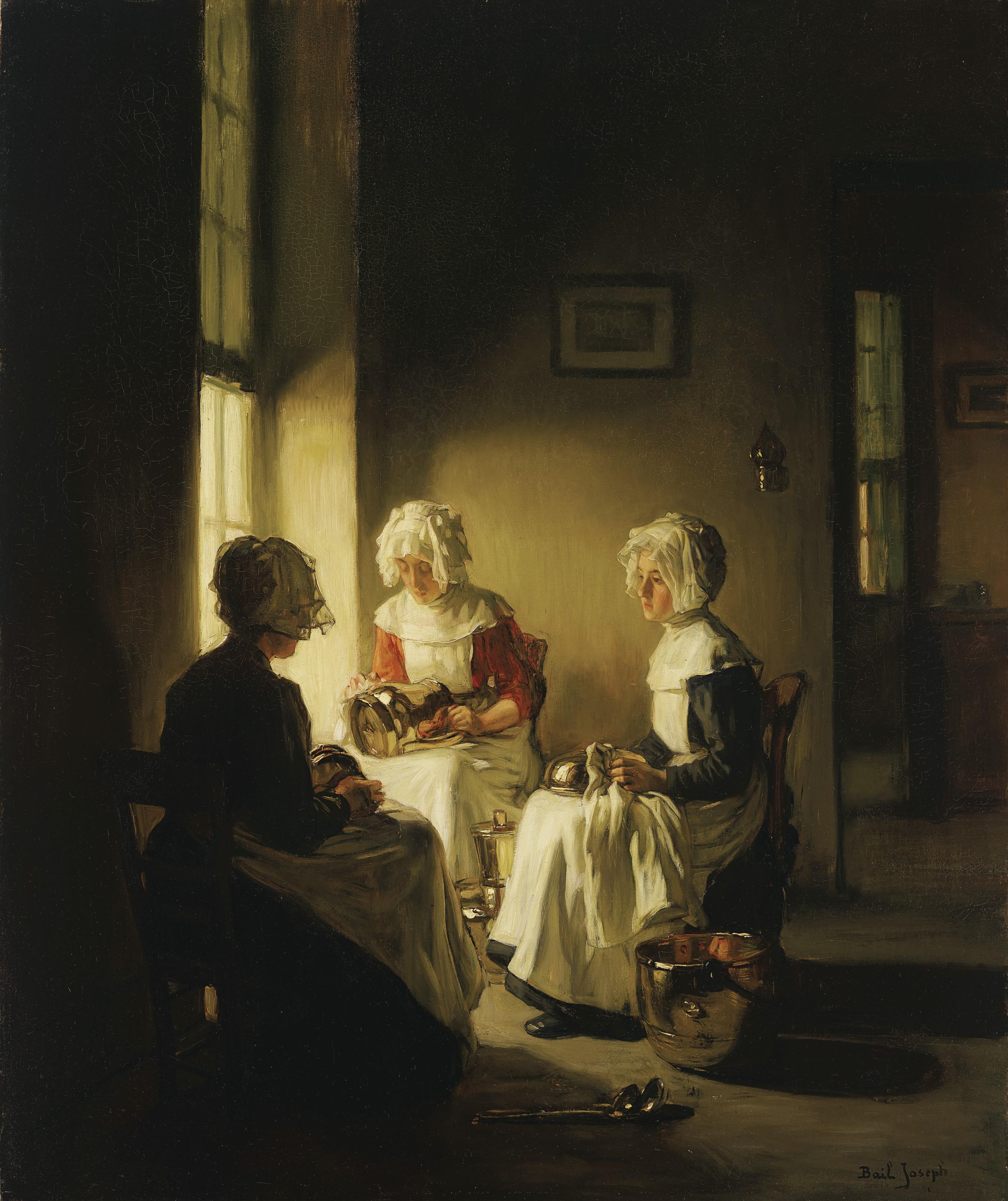 Joseph Bail - Polishing The Copper