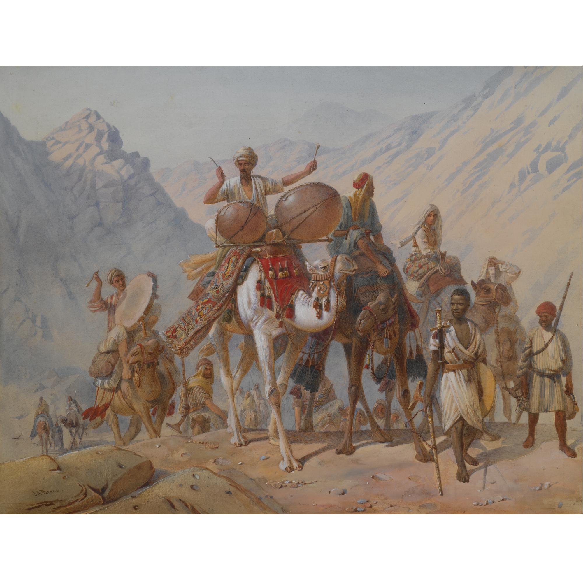 Joseph Benwell - British The Caravan