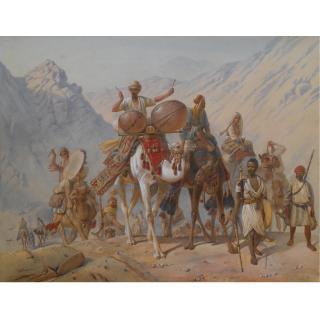 Joseph Benwell - British The Caravan