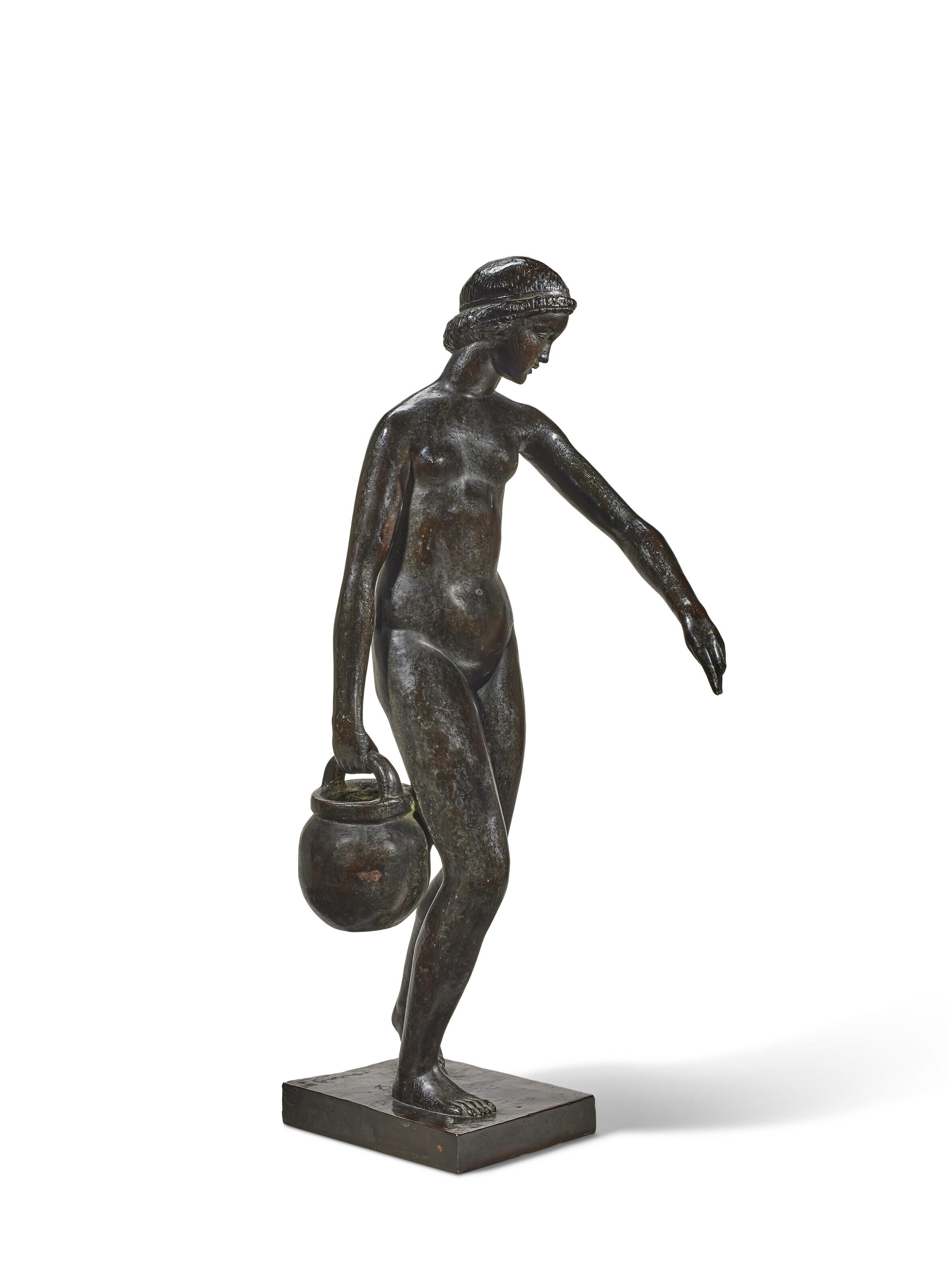 Joseph Bernard - Jeune Fille à la cruche (état petite nature)