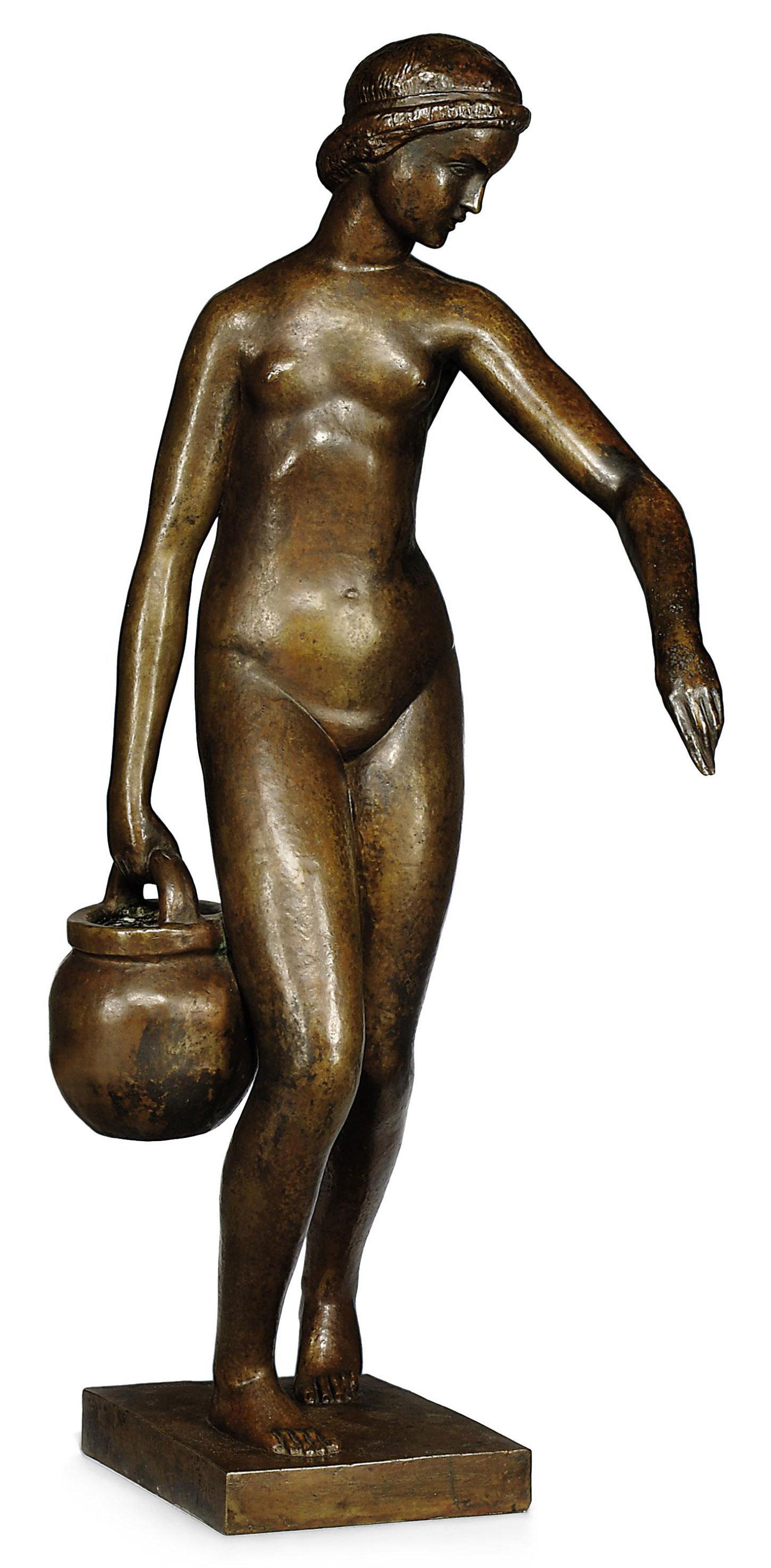 Joseph Bernard - Jeune fille à la cruche