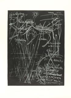 Joseph Beuys - 1 Bl. aus: L’arte è una zanzara dalle mille ali.