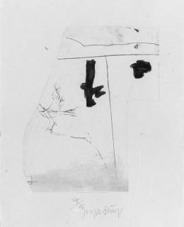 Joseph Beuys - Bird, from Suite Oath Hand (Schellmann 353)