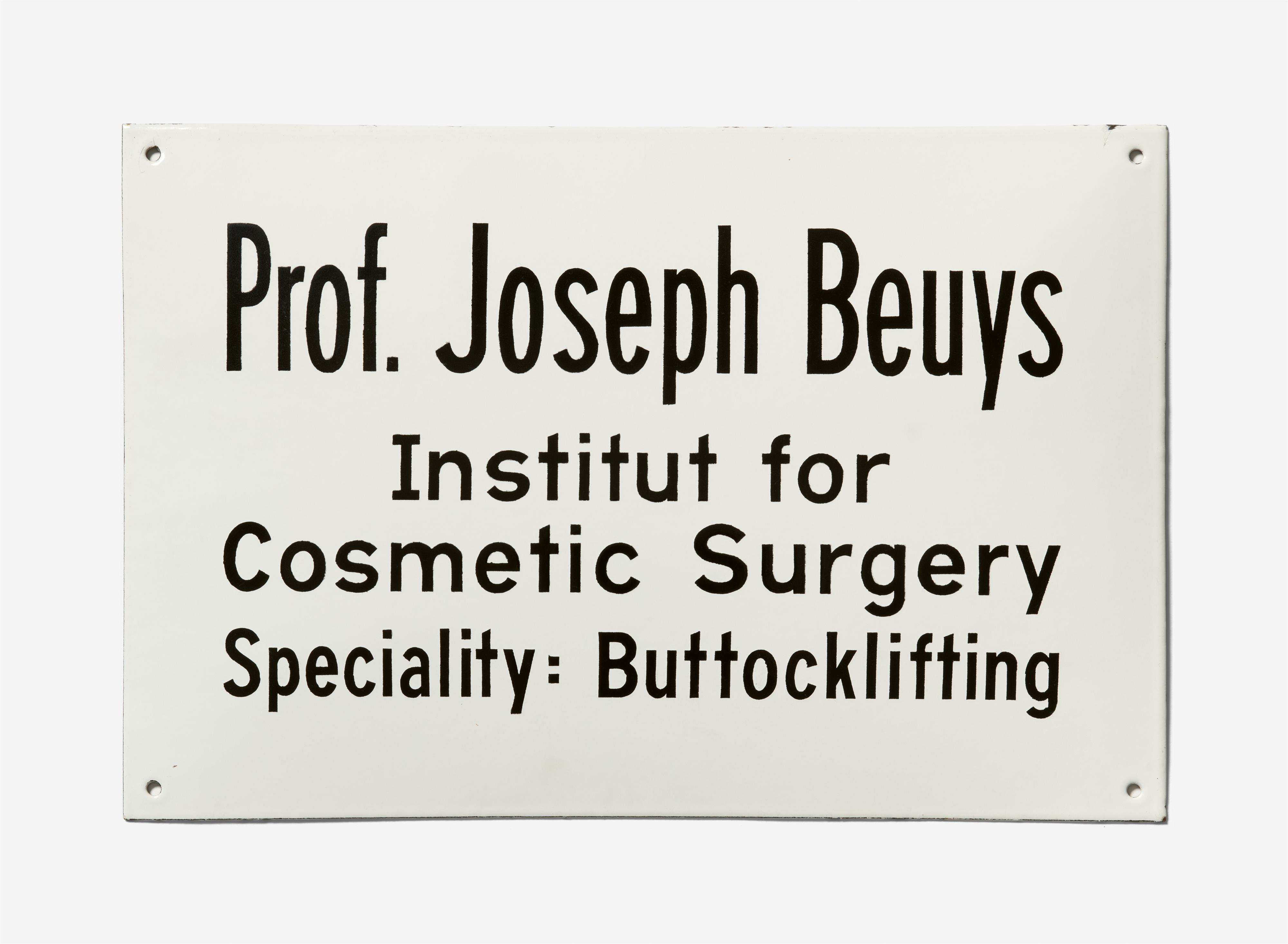 Joseph Beuys - Buttocklifting