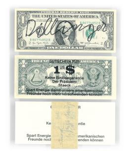 Joseph Beuys - Dollarnoten/Dollar Bills