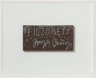 Joseph Beuys - Filzbrett